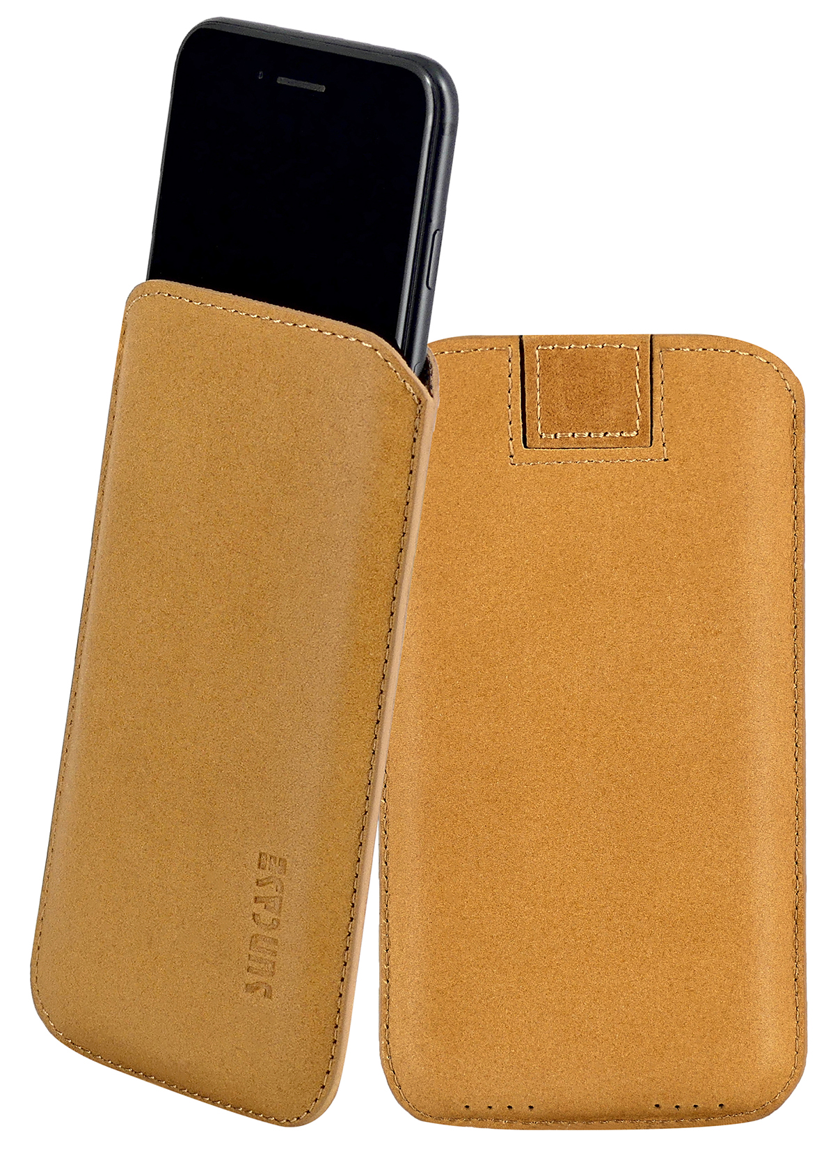 Hülle für iPhone SE 2 2020 Tasche Echt Leder Etui Case Schutz Cover in