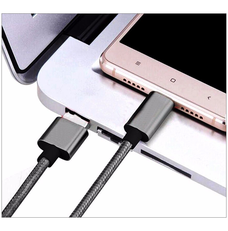 Cavo USB Tipo C 2 Metri Per Motorola Moto G62 5G - Ricarica Rapida E Trasferimento Dati 480Mbps - Connettori In Alluminio - 2